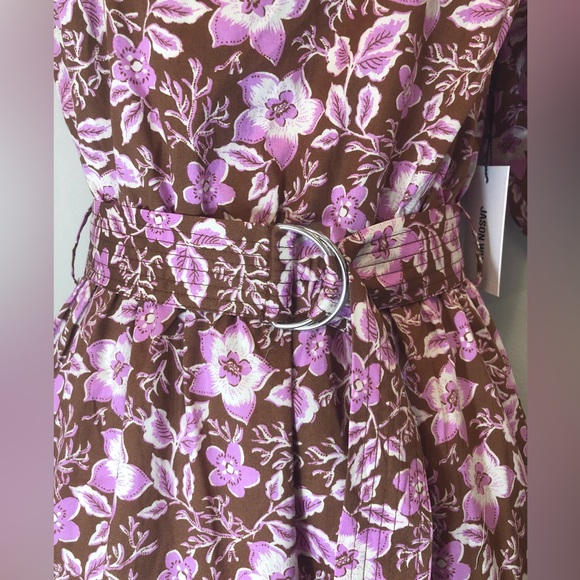 NWT Jason Wu One Shoulder Belted Mini Dress Size XS - Picture 4 of 8